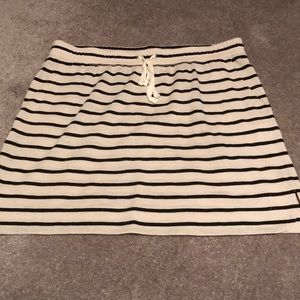 striped cotton skirt from Loft